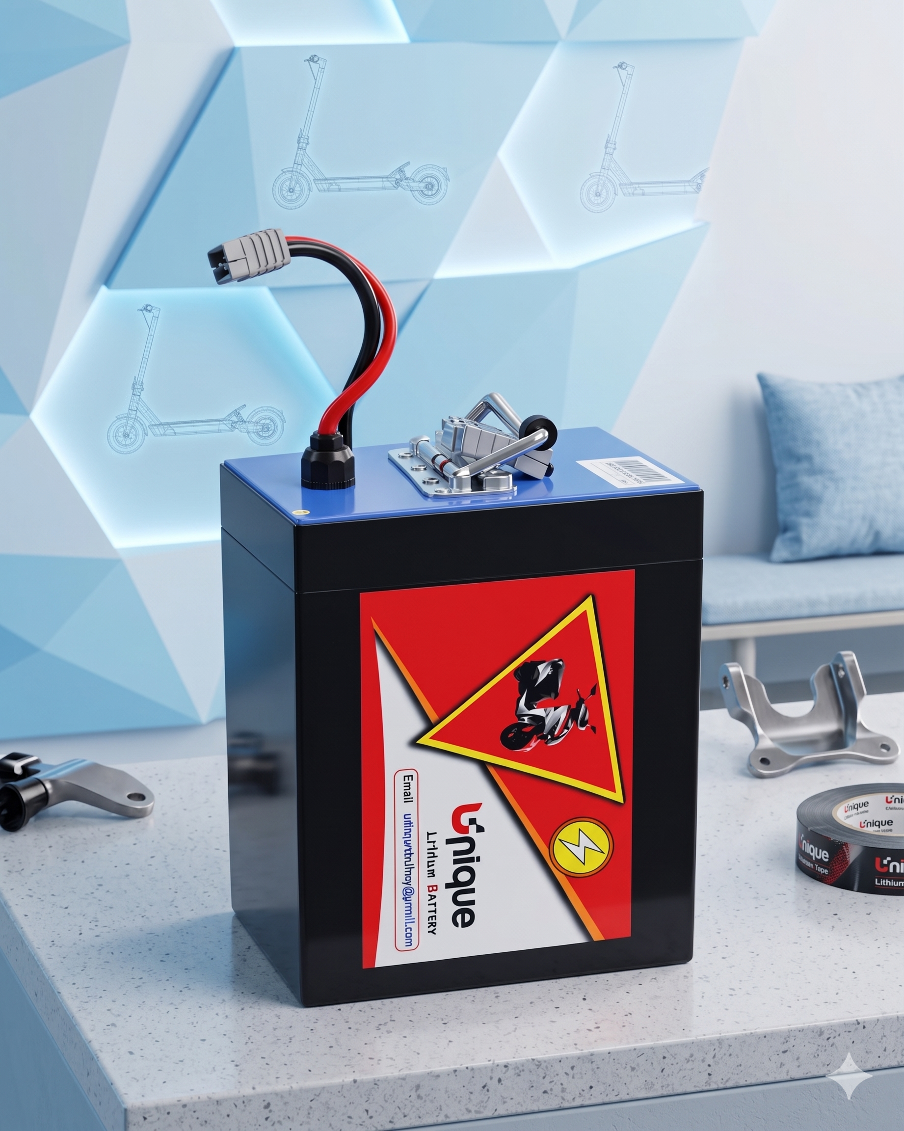 60V lithium-ion battery